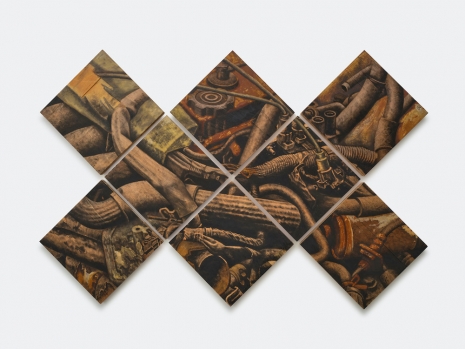 Jonathan Okoronkwo , Hard-or-Rick Paps nu, 2022 , Bortolami Gallery