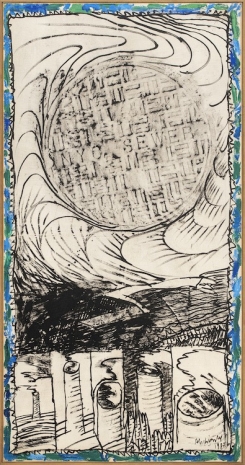 Pierre Alechinsky , East River, 1987 , Galerie Lelong