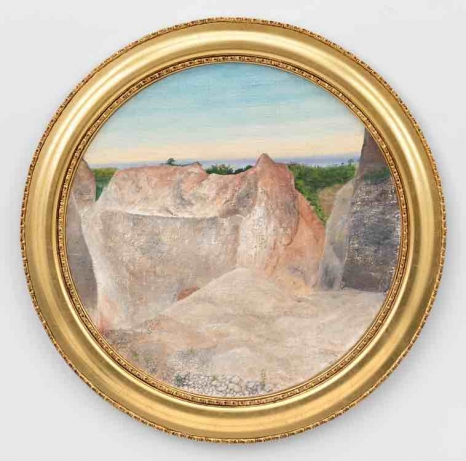 Barkley L. Hendricks, Untitled (Tondo), 2012 , Marian Goodman Gallery