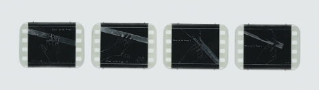 Tacita Dean, Locomotive Drawings: Trial of the Finger 1-4, 2025 , Marian Goodman Gallery