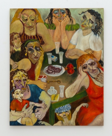 Alexandra Christou, Untitled (Kafeneia Women's Table A. with Friends), 1991, Sadie Coles HQ