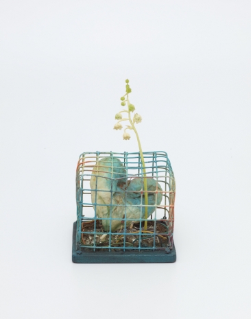 Tetsumi Kudo , Birdcage With a Heart, 1975, Loevenbruck