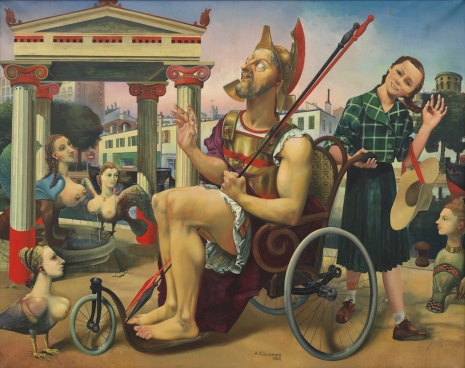 Alfred Courmes , Oh ! combien tragique la plainte du roi Œdipe : j’ai mal occu... j’ai mal occupé ma jeunesse, 1962, Loevenbruck