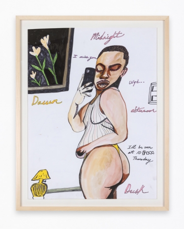 Jonathan Lyndon Chase, Send a message throughout the day, 2025 , Giò Marconi