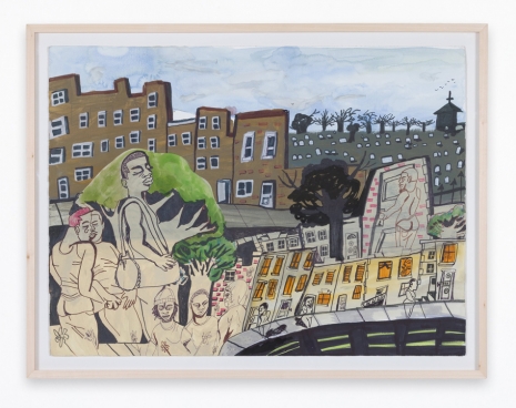 Jonathan Lyndon Chase, Midday landscape, 2025 , Giò Marconi