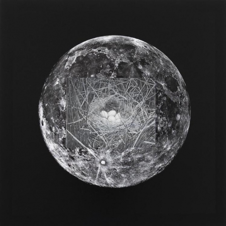 John Stezaker, Moon, 2022, Galerie Gisela Capitain