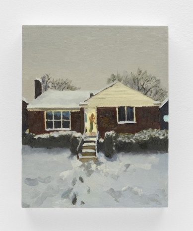 Liu Xiaodong, One Person on a Snowy Night, 2025  , Lisson Gallery
