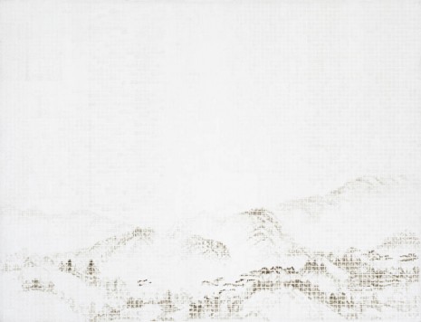 Jun Jun Hu, Mountain - Rain Water, 2012, James Cohan Gallery
