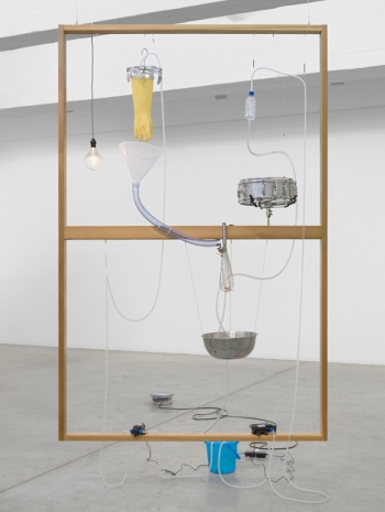 Yuko Mohri, Moré Moré (Leaky): Falling Water Given #7, 2026 , Tanya Bonakdar Gallery