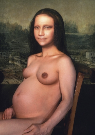 Yasumasa Morimura , Mona Lisa in Its Pregnancy, 1998 , Luhring Augustine Chelsea