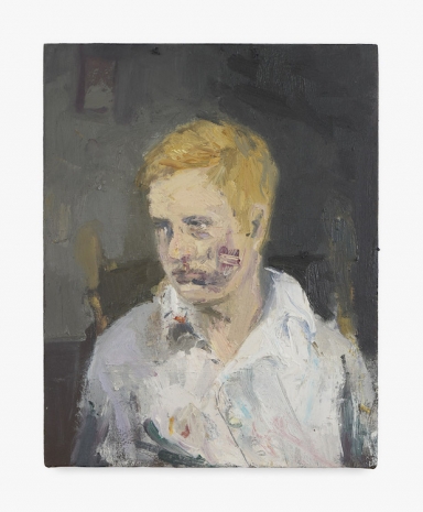 Seth Becker, Portrait After a Fight, 2025 , Gladstone Gallery