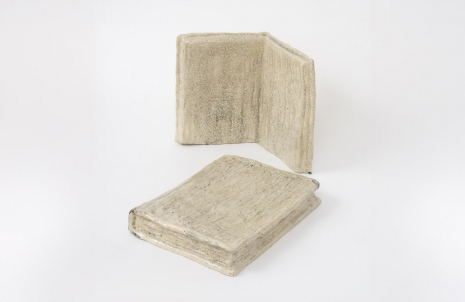 Andrew Lord, modelled open and closed book, 2005 , Gladstone Gallery