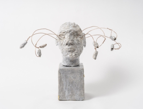 Andrew Lord, man weeping, 2021 , Gladstone Gallery