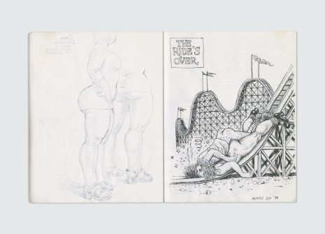 R. Crumb, Page 57 of Sketchbook, 1998-1999 , David Zwirner