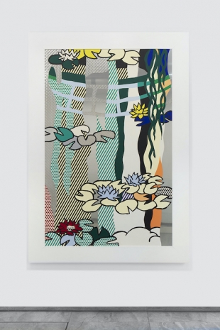 Roy Lichtenstein , Water Lilies with Japanese Bridge, 1992 , Mennour