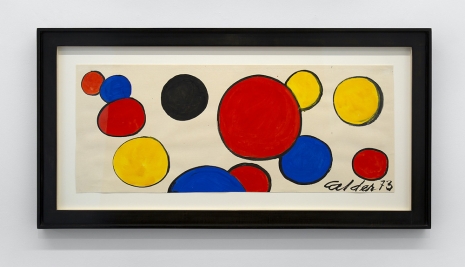 Alexander Calder , Black Disc, 1973, Mennour