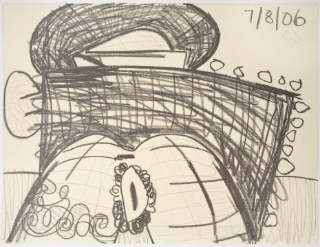 Carroll Dunham , Untitled (7/8/06), 2006 , Tim Van Laere Gallery