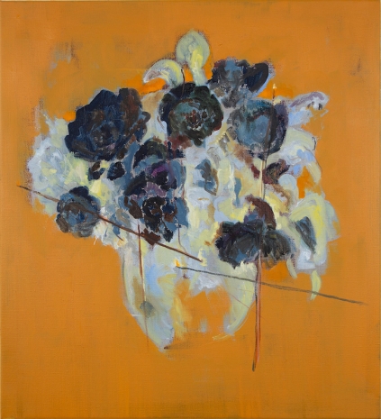 Uwe Wittwer , Stillenben negativ nach Fantin Latour (Still life negative after Fantin Latour), 2026 , Monica De Cardenas