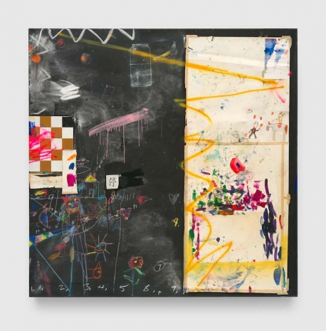 Raymond Saunders, We Try, 1985, David Zwirner