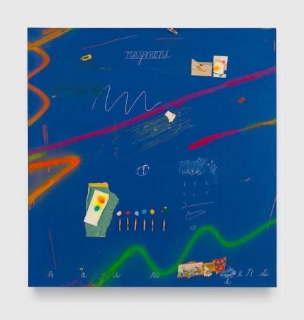 Raymond Saunders, It Wasn't Easy Being a First Grader, 1979/1984, David Zwirner