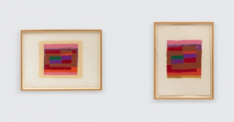 Josef Albers, Study for Memento II / Study for Memento , 1943, David Zwirner