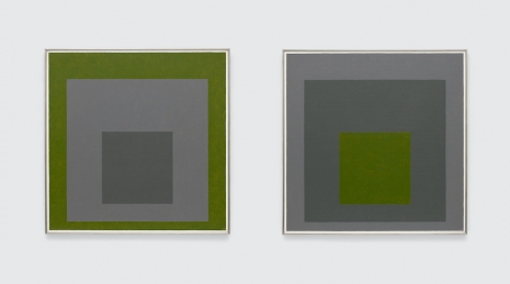 Josef Albers, Study for Homage to the Square / Study for Homage to the Square: Starting Anew, 1968 / 1964, David Zwirner