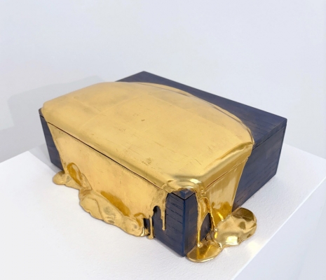 Nancy Lorenz , Gold Pour Box, 2025 , GAVLAK