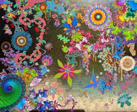 Jose Alvarez (D.O.P.A.) , Quantum Field Theory #2 (Cosmic Gate to The Magic Garden Mix), 2024 , GAVLAK