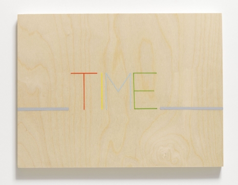 Robert Barry, Time, 2025 , Alfonso Artiaco
