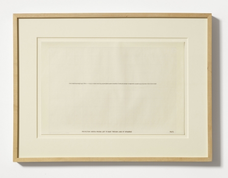 Robert Barry, Untitled, 1972 , Alfonso Artiaco