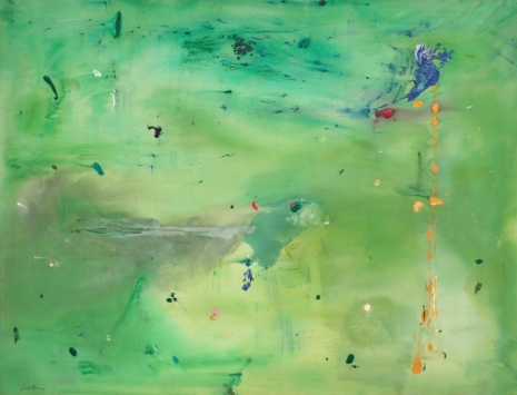 Helen Frankenthaler, A Green Thought in a Green Shade, 1981, Gagosian