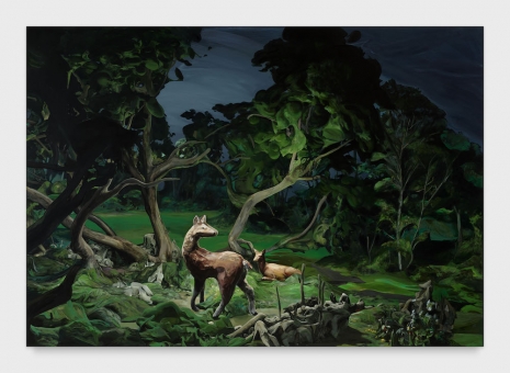 Emma Webster, A Shying Hart, 2026, Petzel Gallery