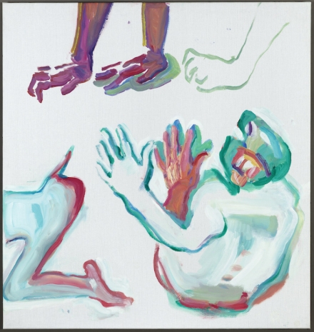 Maria Lassnig, Verspottung (Mockery), ca. 1993 – 2009 , Petzel Gallery