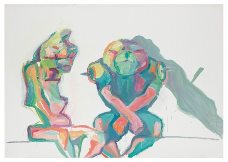 Maria Lassnig, Bitte um mehr Fingerspitzengefühl (More Delicacy, Please), 2001 , Petzel Gallery