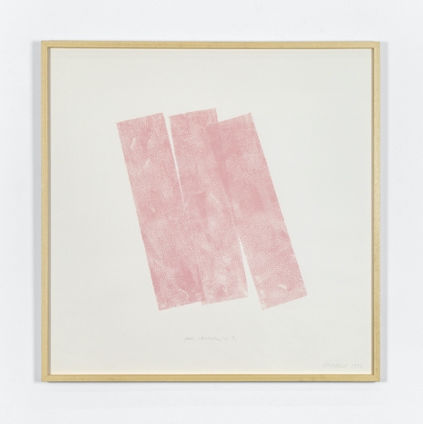 François Morellet, Par derrière à trois, 1987, Mennour