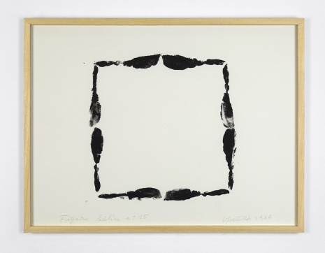 François Morellet, Figure hâtive n°3, 1986 , Mennour