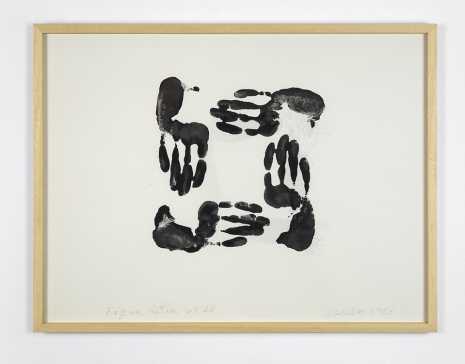 François Morellet, Figure hâtive n°18, 1986, Mennour