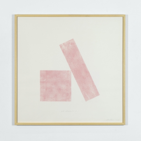 François Morellet, Par derrière à deux (A), 1987, Mennour