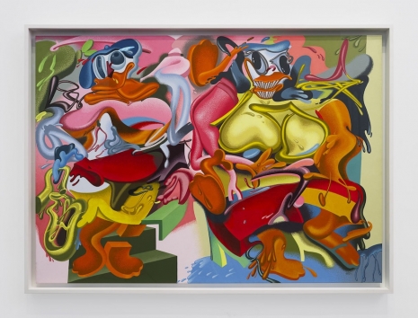 Peter Saul, Double de Kooning Duck, 1979 , Gladstone Gallery
