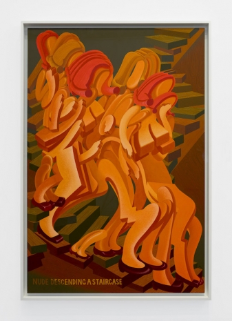 Peter Saul, Nude Descending a Staircase, 1977 , Gladstone Gallery
