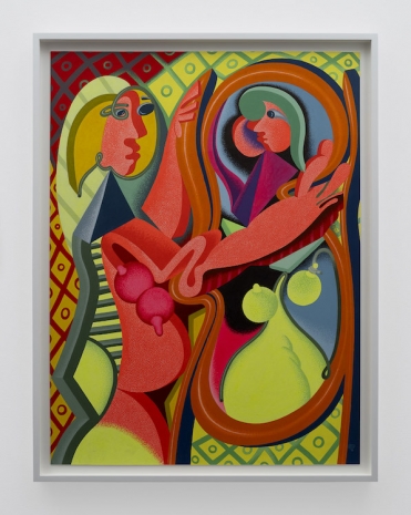 Peter Saul, Picasso's in the Mirror I, 1978 , Gladstone Gallery