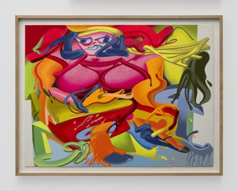 Peter Saul, De Kooning's Woman I, 1978 , Gladstone Gallery