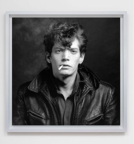 Robert Mapplethorpe, Self Portrait, 1980, Gladstone Gallery