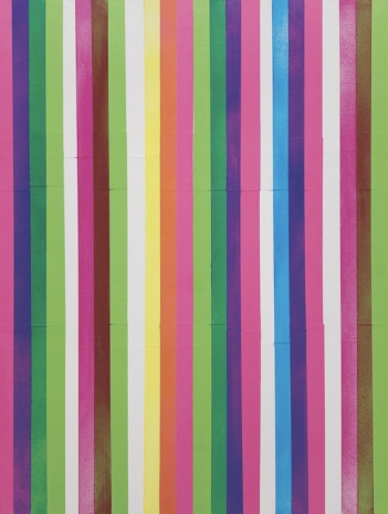 Leo Chesneau, Sans titre - Stripe 1, 2025 , Au Cube