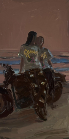 Gaëtan Henrioux, Le baiser, 2025, Au Cube