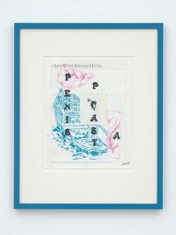 Martin Kippenberger, Ohne Titel (Omni Shoreham Hotel, Washington) Untitled (Omni Shoreham Hotel, Washington), 1995, Galerie Gisela Capitain