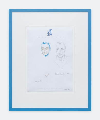 Martin Kippenberger, Ohne Titel (Hotel Albert Premier, Bruxelles) Untitled (Hotel Albert Premier, Brussels), 1995 , Galerie Gisela Capitain