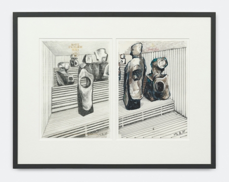 Martin Kippenberger, Ohne Titel (Hotel Excelsior, Roma/ Sandy Lane) Untitled (Hotel Excelsior Roma/ Sandy Lane) , 1995 , Galerie Gisela Capitain