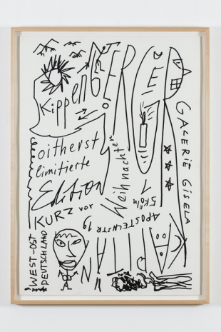 Martin Kippenberger, Unlängst verlängerte Originale Recently Extended Originals, 1990 , Galerie Gisela Capitain