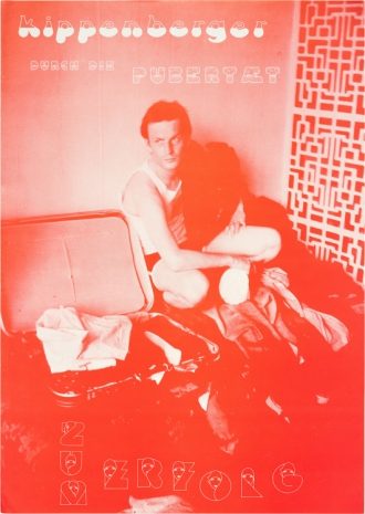 Martin Kippenberger, Durch die Pubertät zum Erfolg Through Puberty to Success, 1981 , Galerie Gisela Capitain